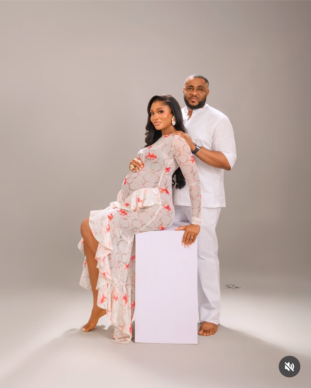 Former beauty queen Powede Awujo and husband Ikenna welcome third child  (photos)