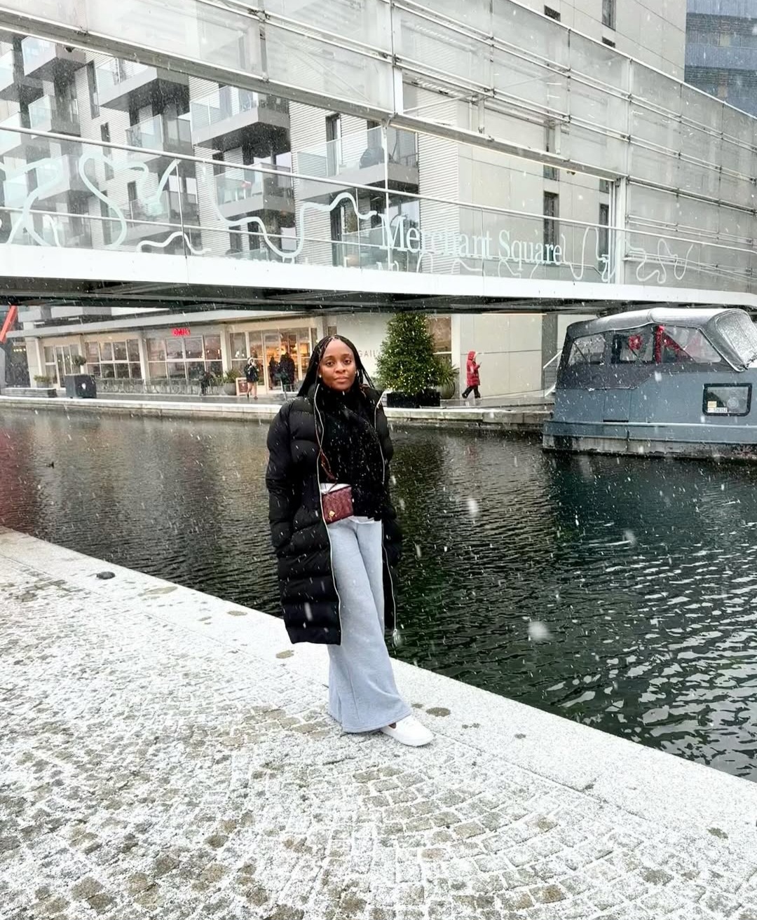 Bovi's wife, Kris Asimoye laments 'harsh reality' faced by Nigerians when the leave the 'soft life' at home for the life abroad