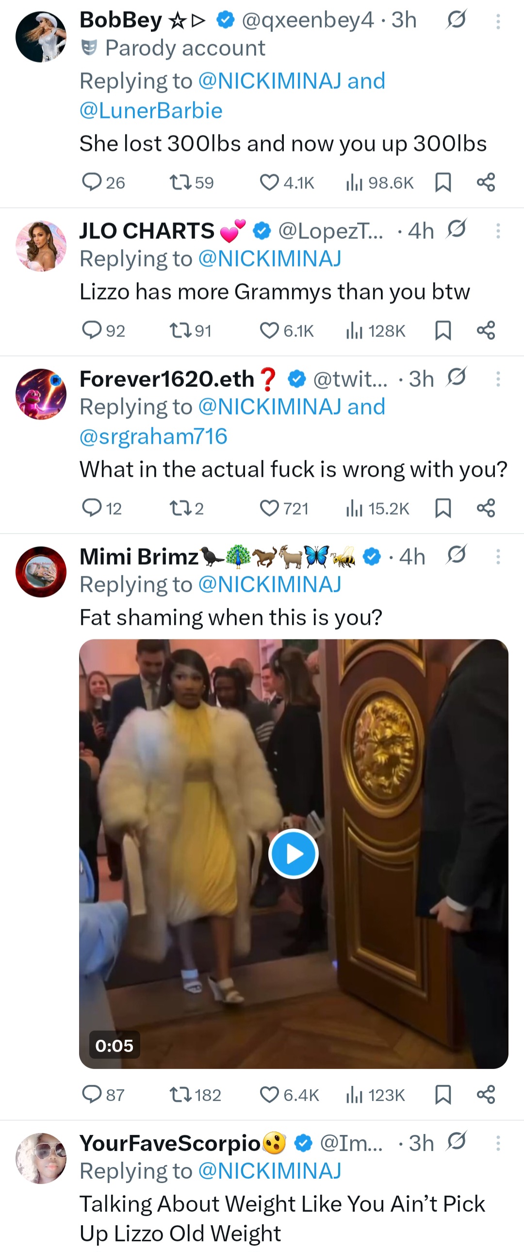 Nicki Minaj drags Jay-Z, Chrissy Teigen, and Lizzo