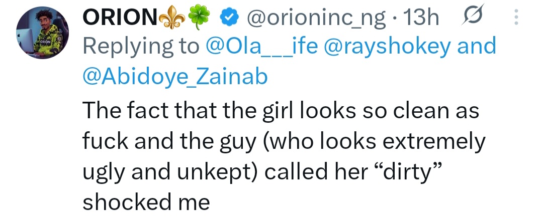 Woman exposes inbox message from "Honorable" who commented "you look dirty" on her photos