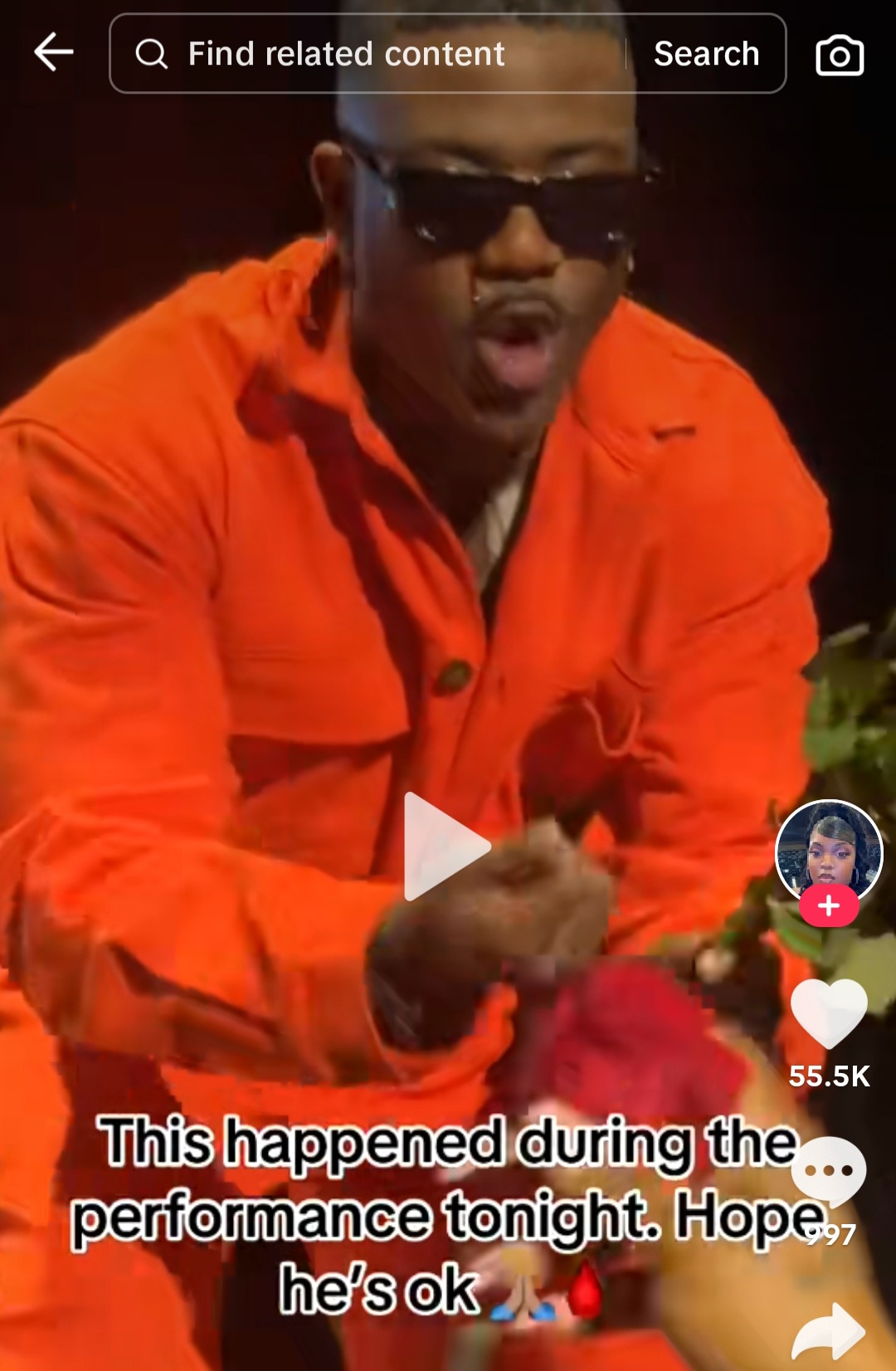 Ray J performs with blood streaming from eyes after claiming he has 