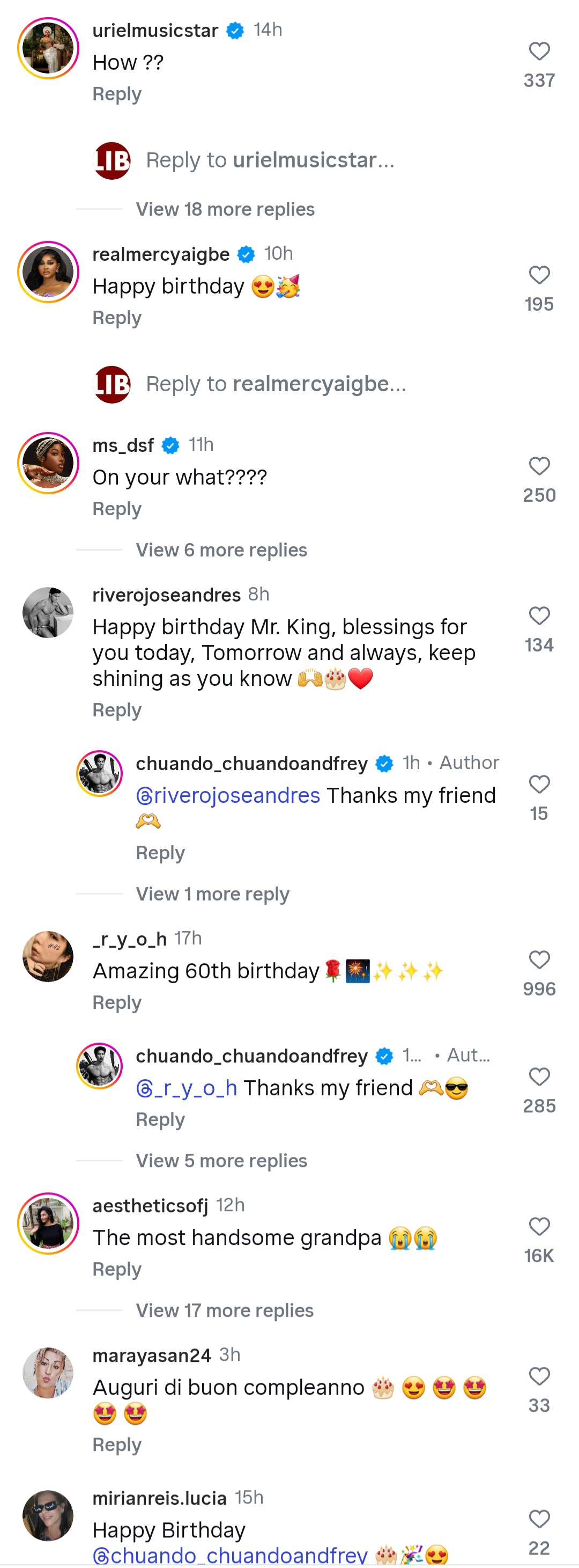 Singapore model Chuando Tan goes viral after sharing new photos to celebrate his 60th birthday