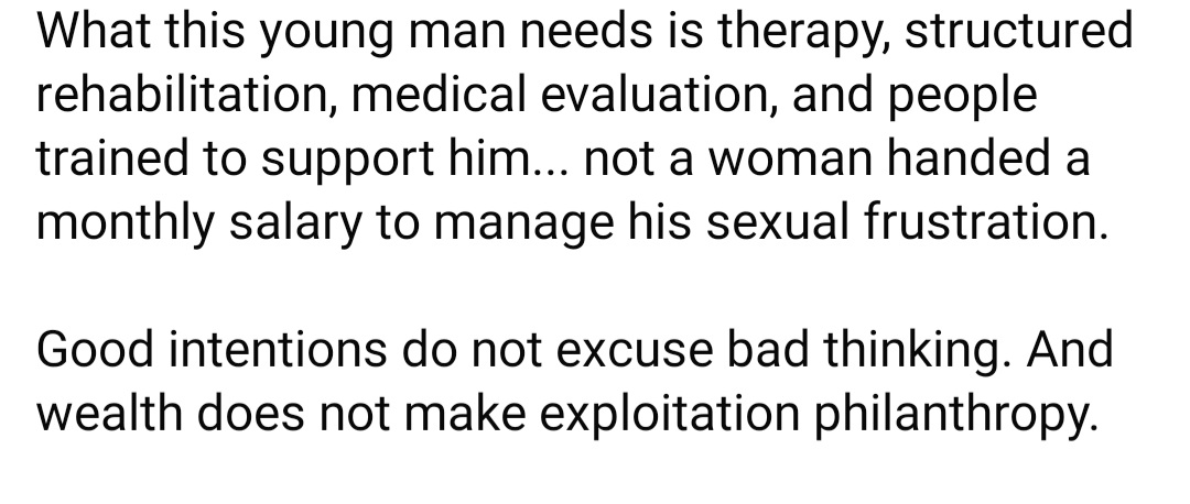 Outrage as OPM pastor Chibuzor Gift Chinyere seeks paid non-autistic wife for adopted autistic son who can