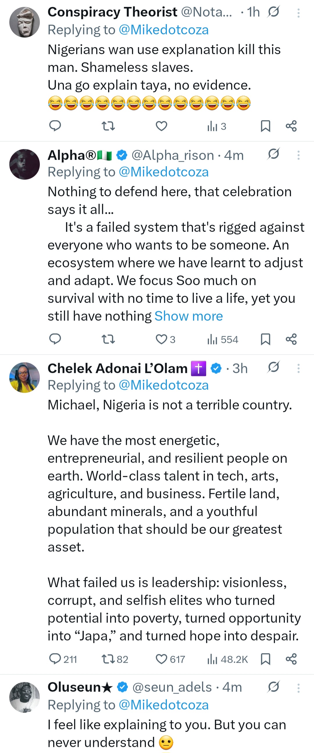 South African man reacts to Nigerian celebrating visa approval