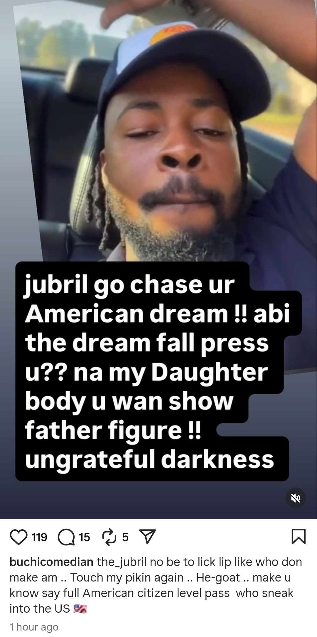 Comedian Buchi calls out his former brother-in-law for beating his daughter and seizing her iPad; alleges his ex-wife