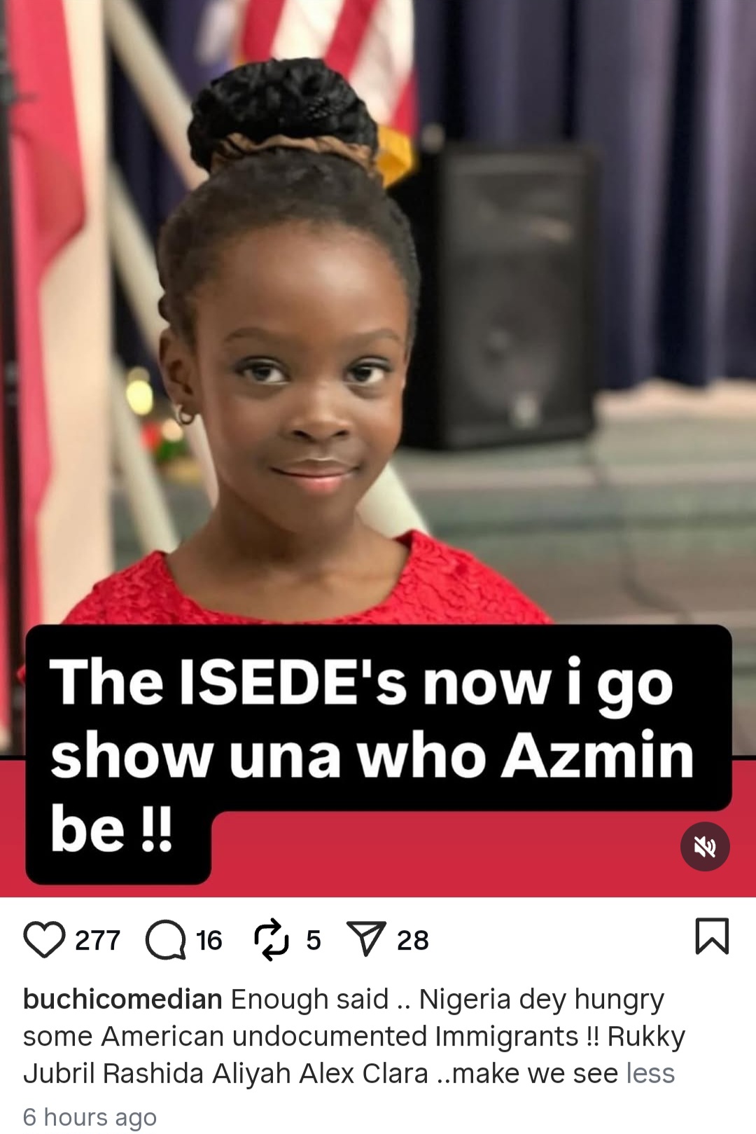 Comedian Buchi calls out his former brother-in-law for beating his daughter and seizing her iPad; alleges his ex-wife