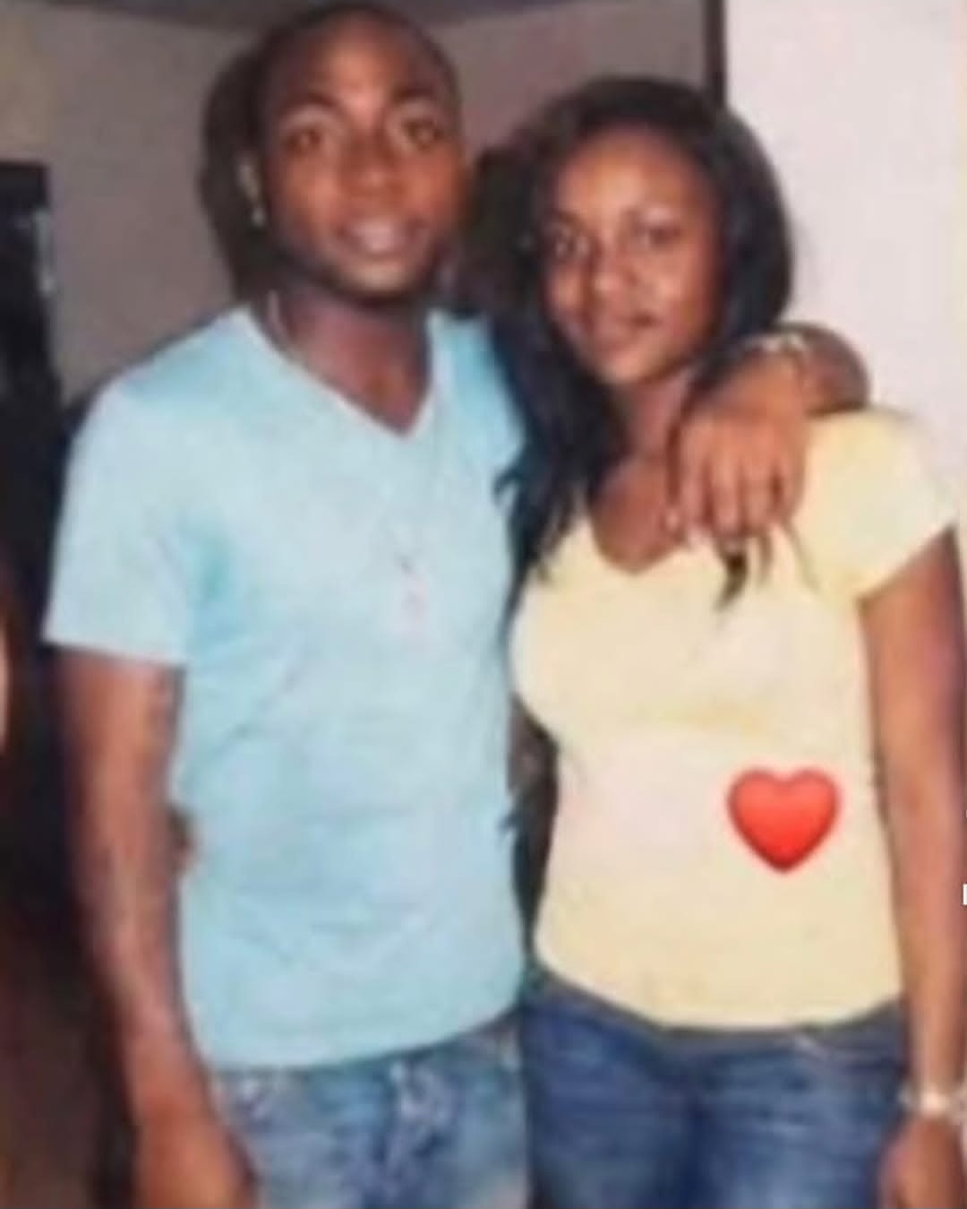 "You changed everything for me" Davido writes as he celebrates wife Chioma with then-and-now photos