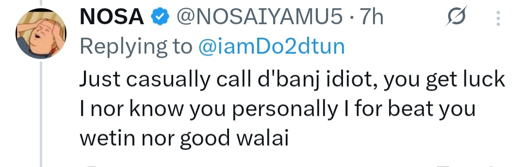 OAP, Dotun calls former in-law D