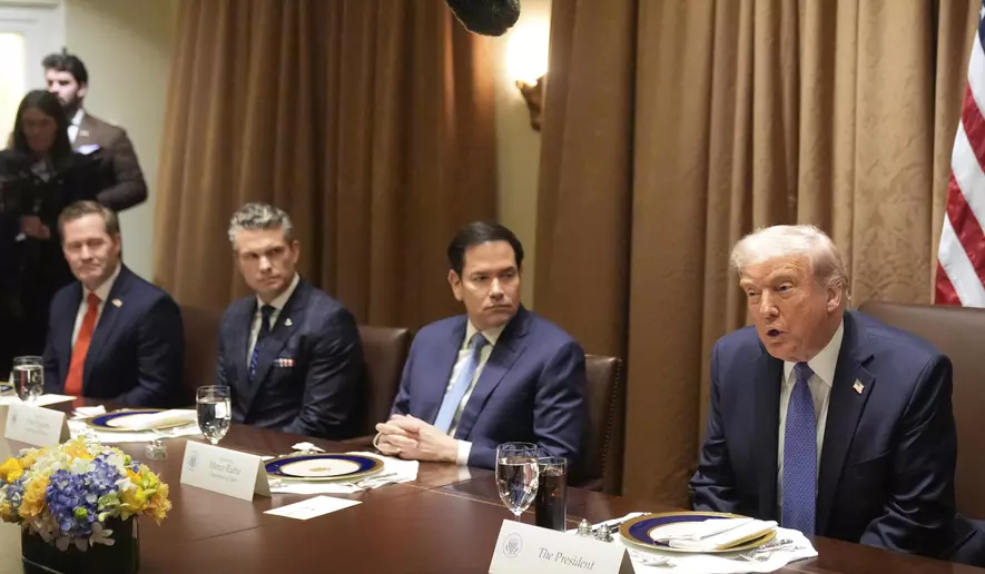 Trump to hold critical security talks on Iran amid negotiating impasse