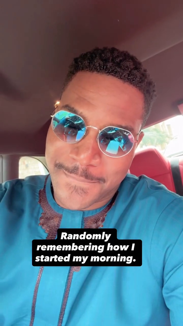 Actor Kunle Remi shares how his wife Bolwuatiwi sent him off to work on their second anniversary (video)