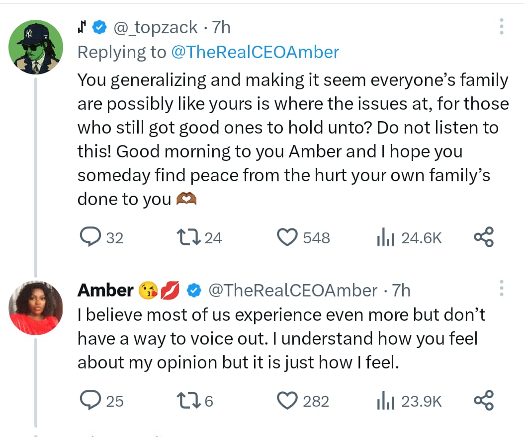 Whatever you are doing in life please dont consider family first because mine almost rendered me useless- Nigerian lady speaks from her personal experience