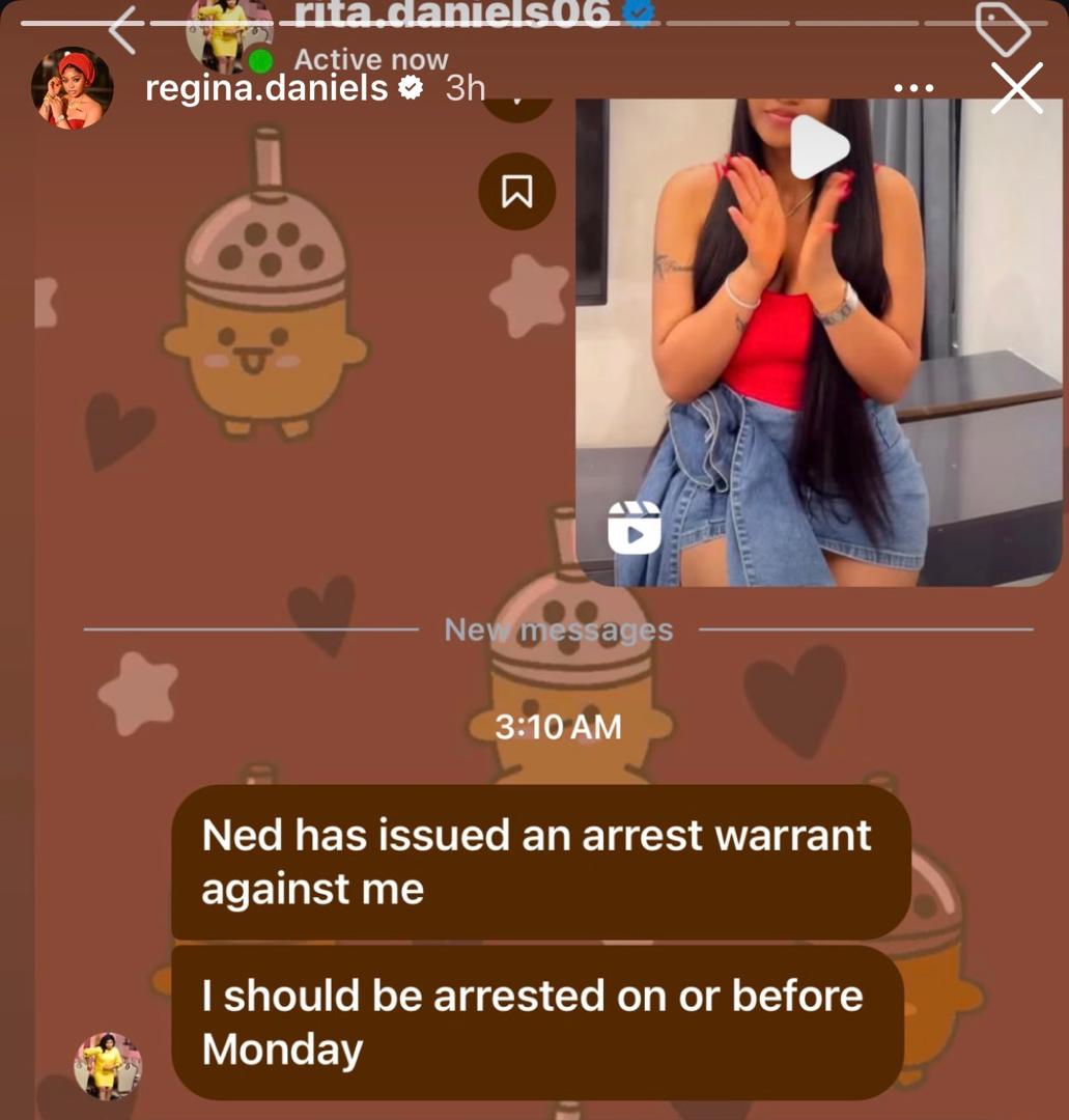 Ned has issued an arrest warrant against me- Regina Daniel?s mum, Rita, claims