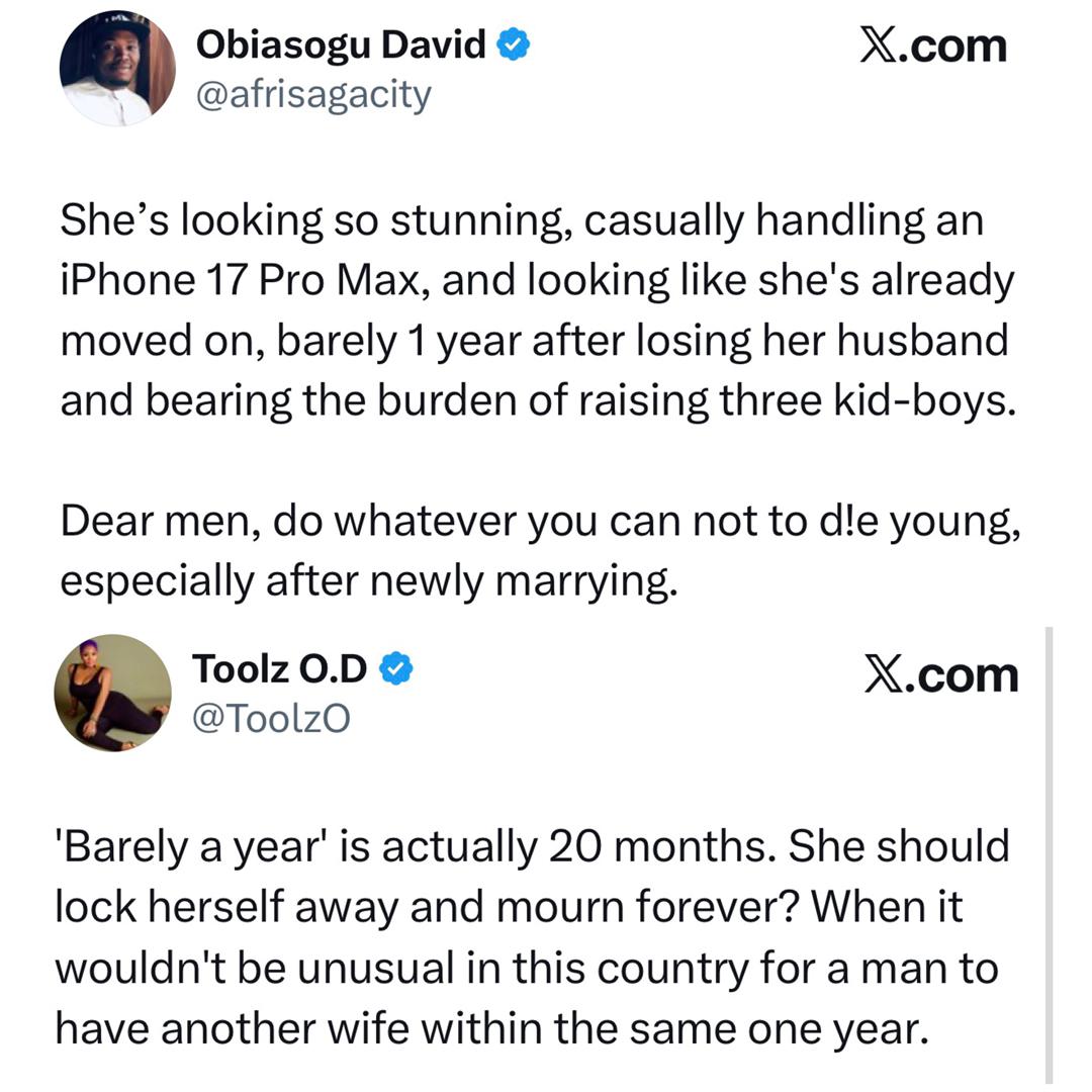 OAP Toolz replies Nigerian man who taunted late actor, Jnr Pope