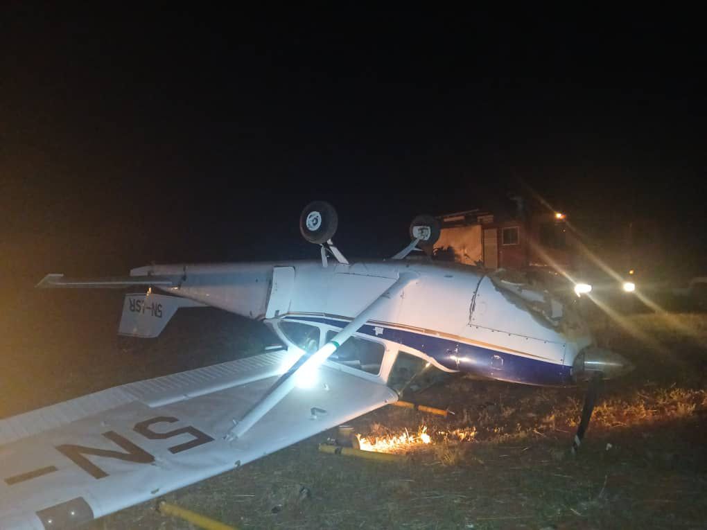 Aircraft crashes in Owerri airport with four persons onboard