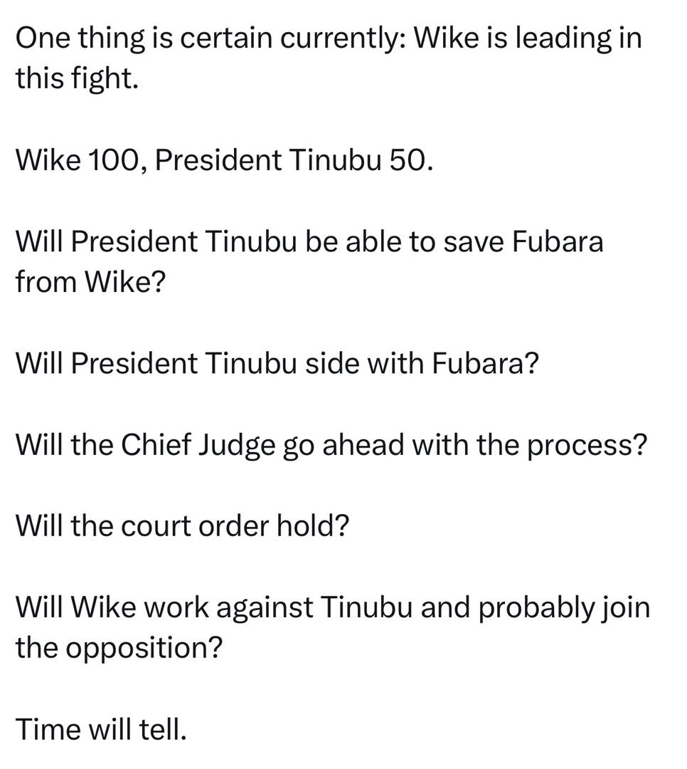If Fubara is impeached, then it?s a big indictment on President Tinubu?s ability to protect APC governors- media personality, Rufai Oseni