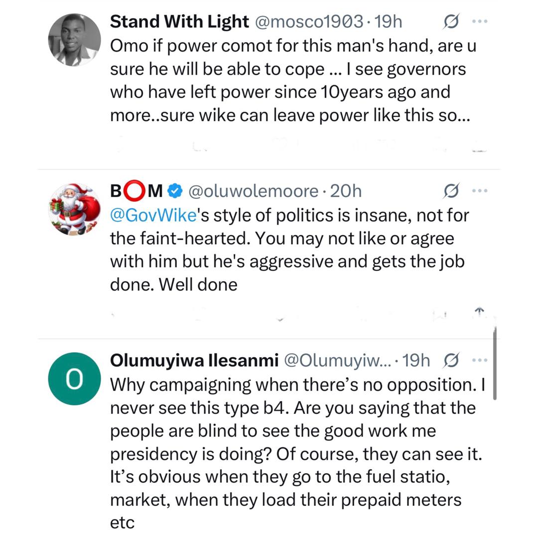 Nigerians react as Wike and his support group launch Rivers-based radio station to campaign for President Tinubu?s 2027 re-election