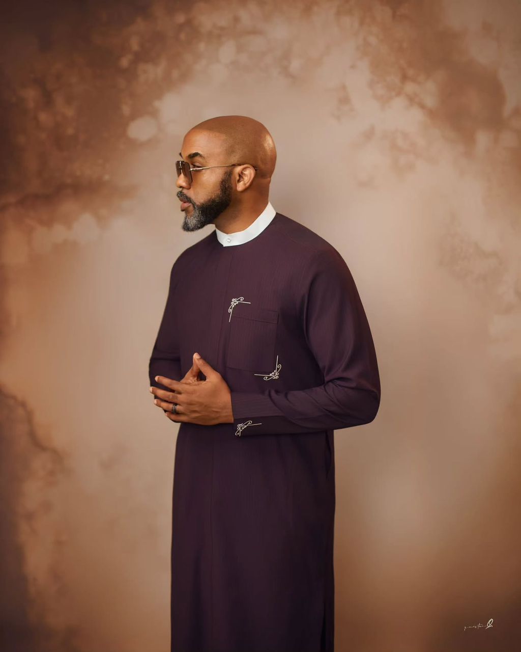My life is infinitely better with you in it - Actress Adesua Etomi-Wellington serenades her husband, Banky W, with kind words as he turns 45
