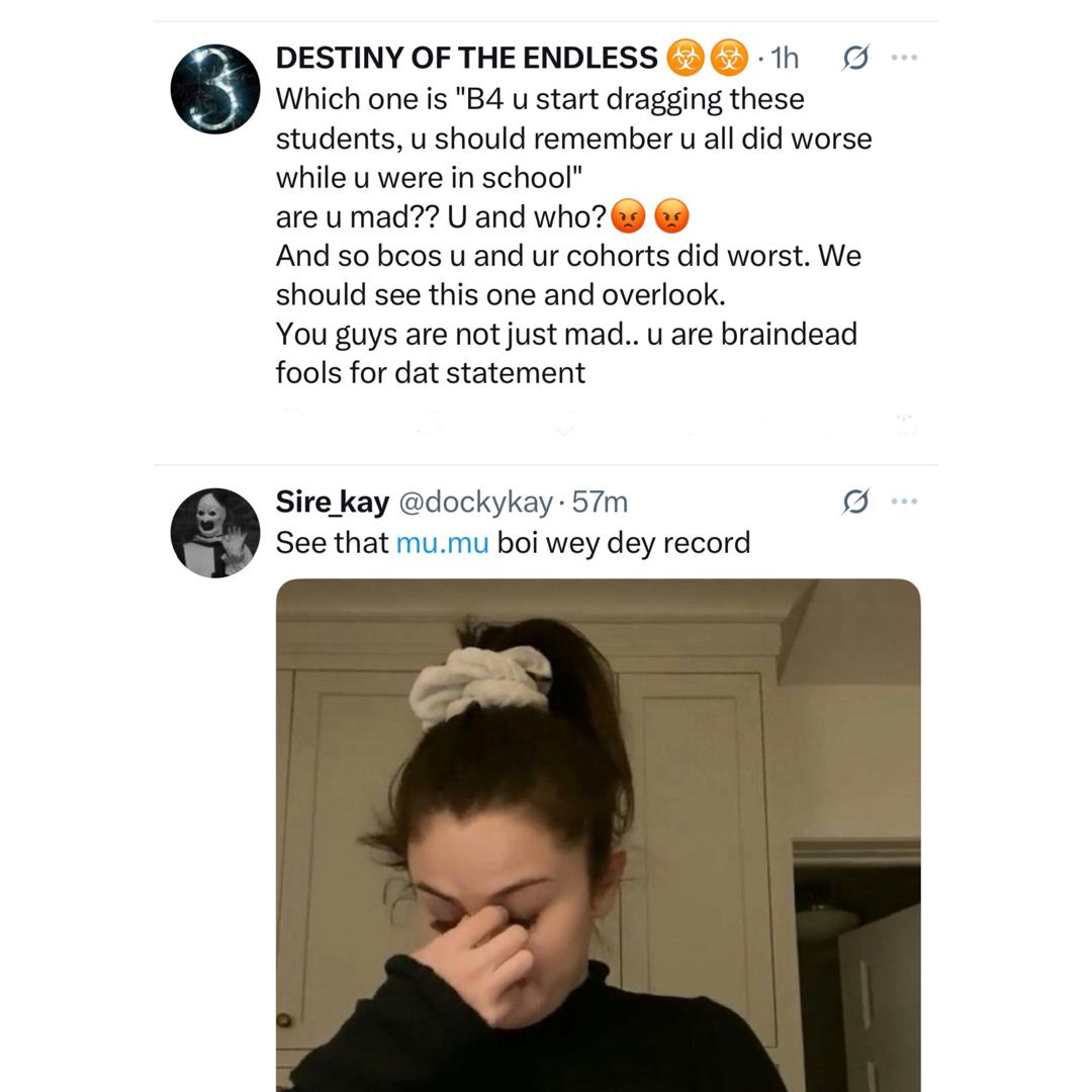 Outrage as video of secondary school students in Benue state str!ping their classmate surfaces online