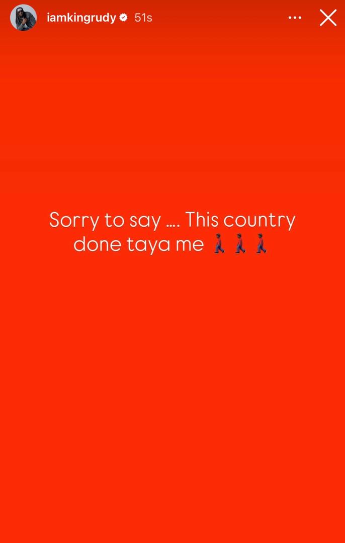 I?m tired of this country - Singer Paul Okoye aka Rudeboy laments