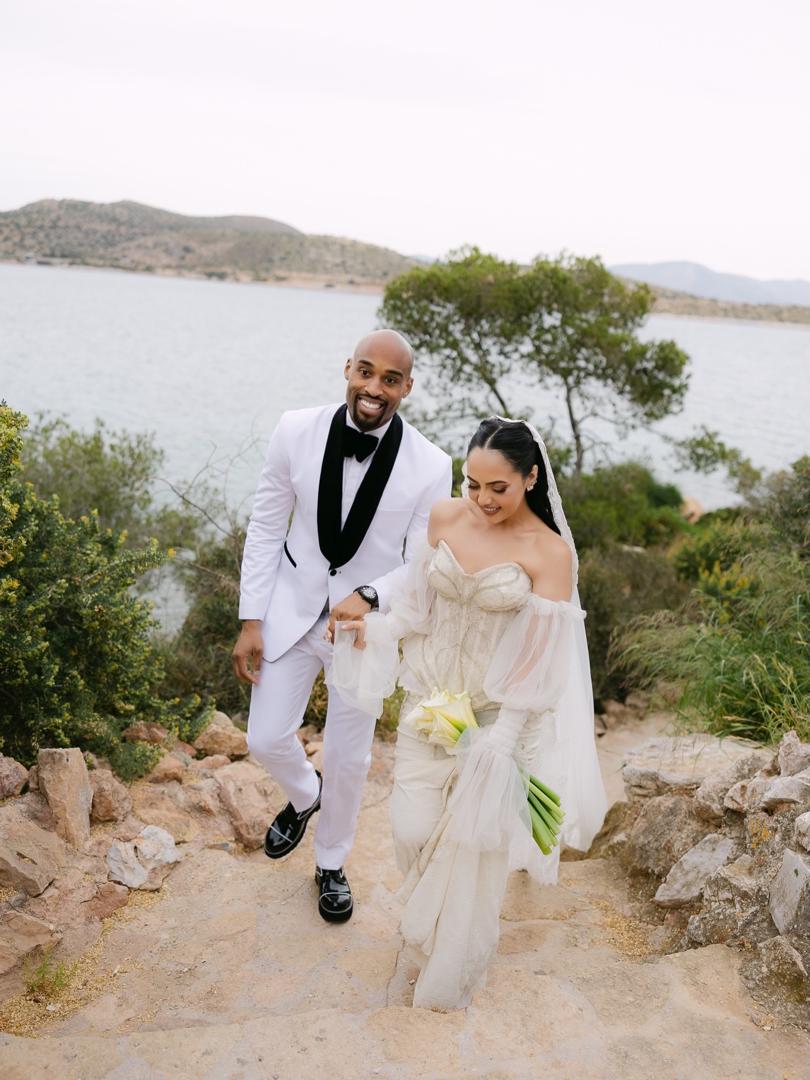 Photos from the white wedding of billionaire businessman, Dilly Umenyiora