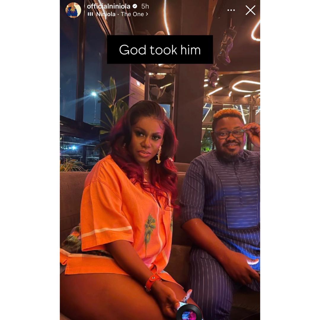 Sad! Singer Niniola loses husband