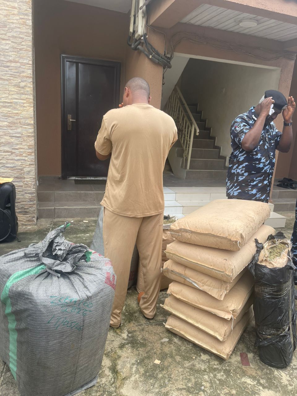 Police arrest alleged Drug Kingpin, seize ?Illicit Drugs? worth ?7.8 Billion in Lagos raid (Photos/Video)