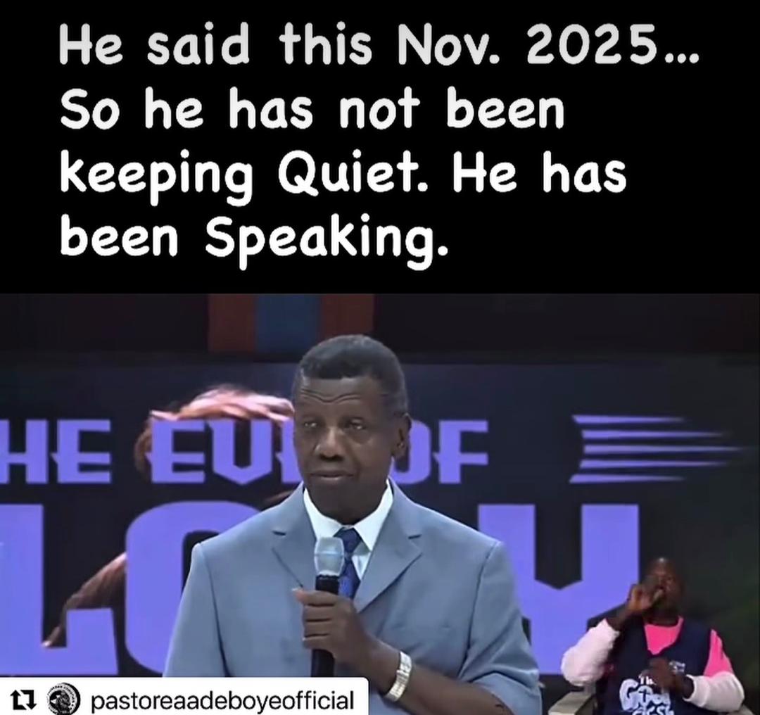 Insecurity: Expecting Pastor Adeboye to lead a protest at 84 makes no sense - Clergyman, Mike Bamiloye
