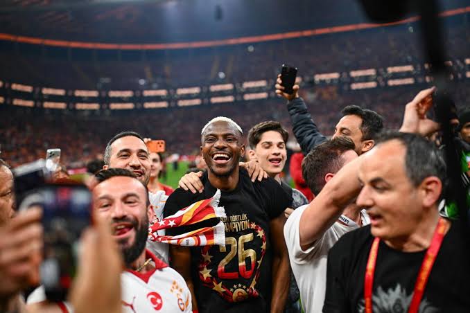Keep talking. We?ll be back here next season -Super Eagles striker, Victor Osimhen tells rivals after helping Galatasaray win Turkish league