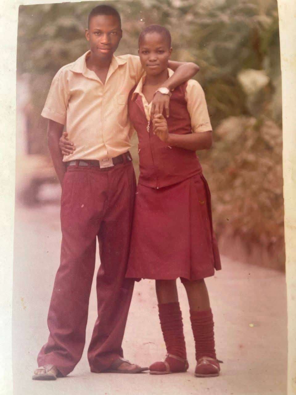 Nigerian high school sweethearts get married after 18 years of dating