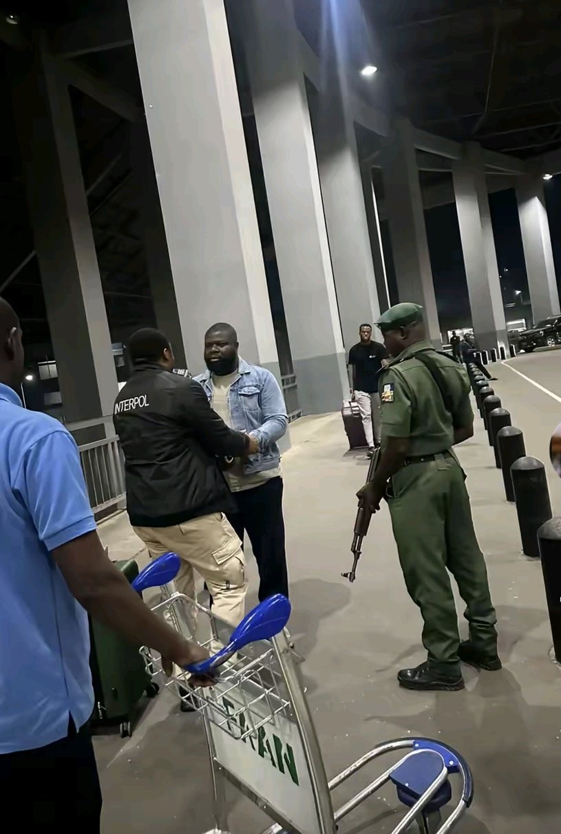 Reactions as INTERPOL reportedly arrests Nigerian man at Abuja airport