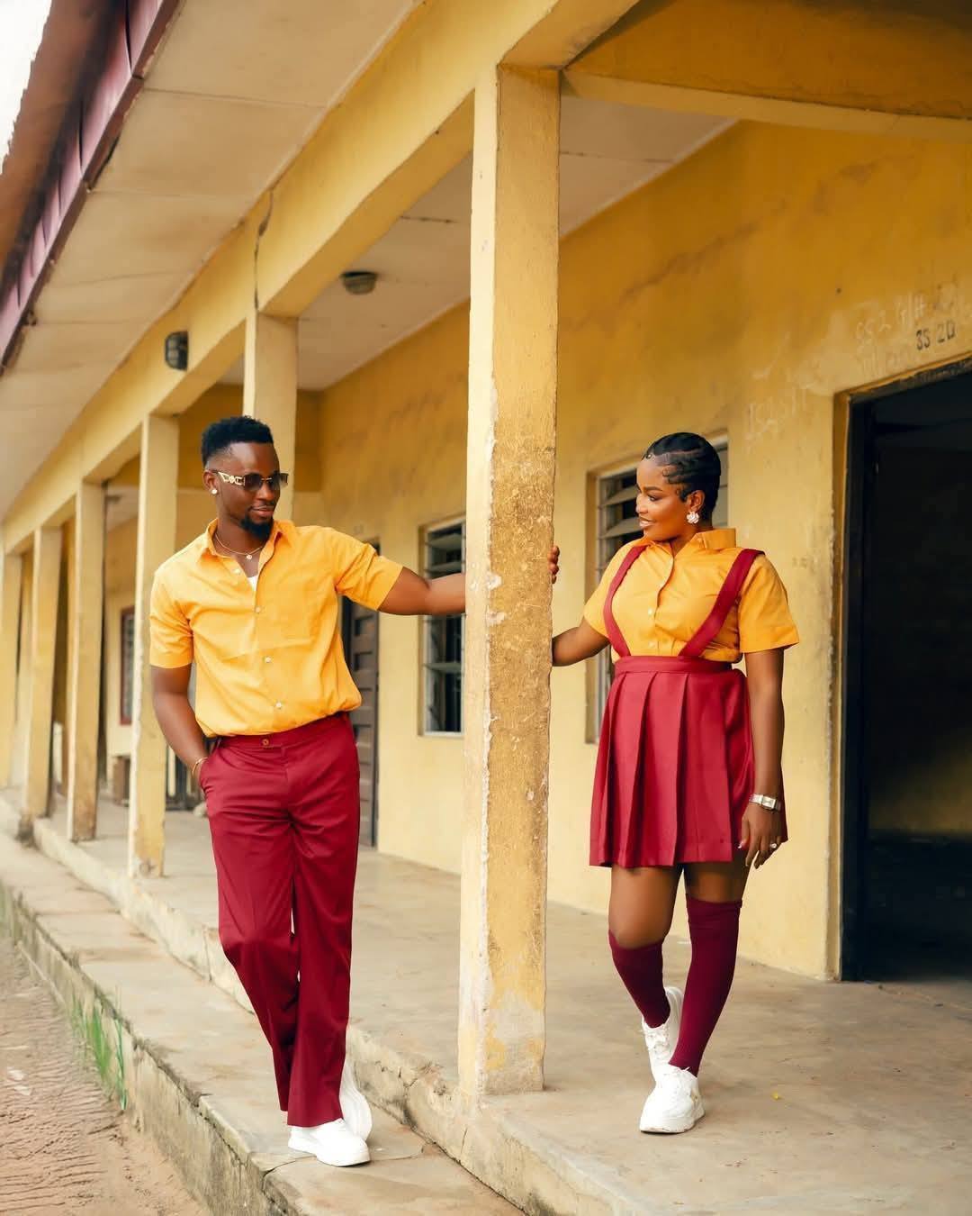 Nigerian high school sweethearts get married after 18 years of dating