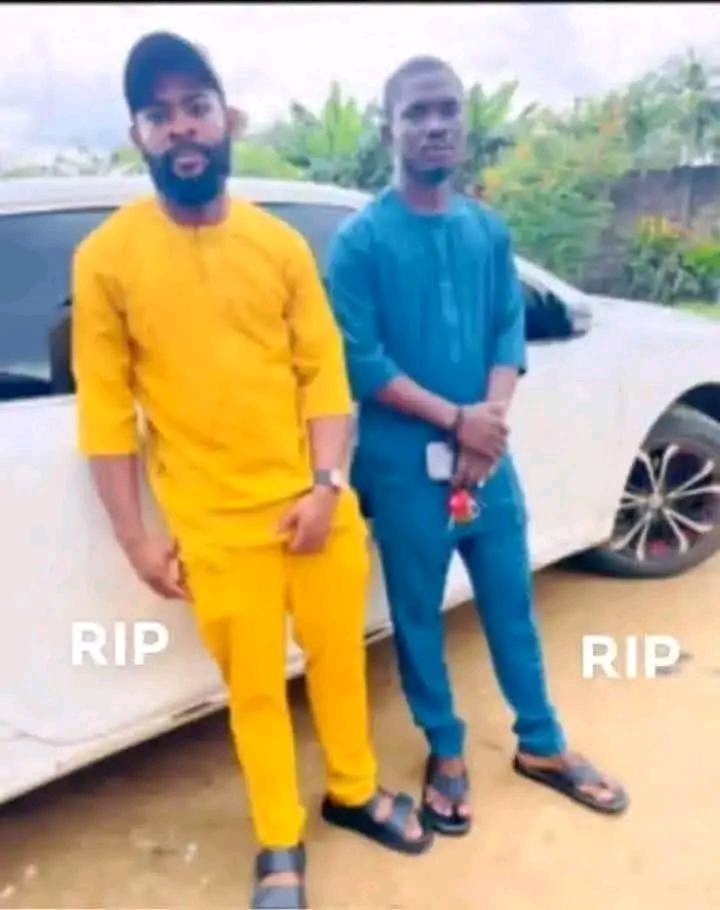 Two friends d!e as car plunges into ditch in Aba