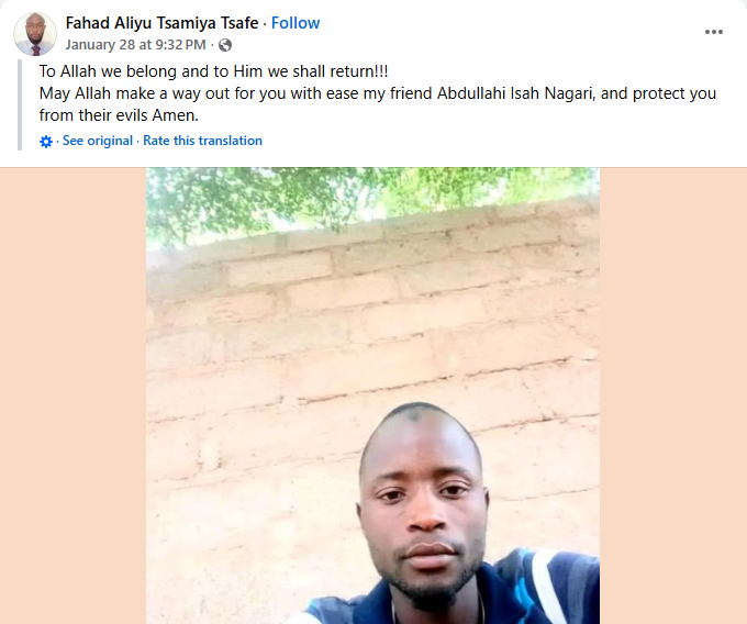 Police rescue kidnap victim tied to tree with hand chopped off in Zamfara