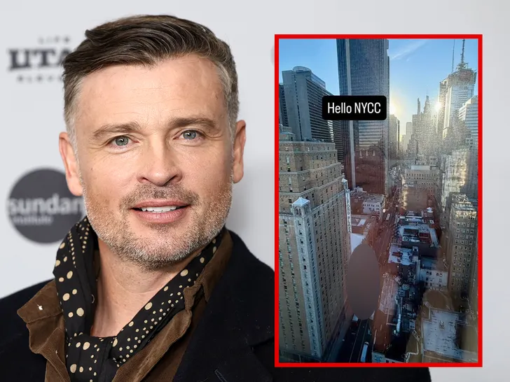 Actor Tom Welling accidentally posts explicit photo on Instagram