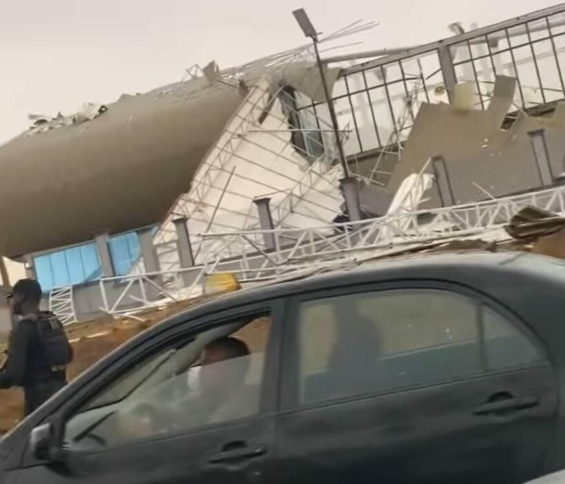 Rainstorm damages newly built Kugbo Bus terminal in Abuja