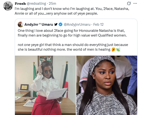 Man who hailed 2face for choosing a 