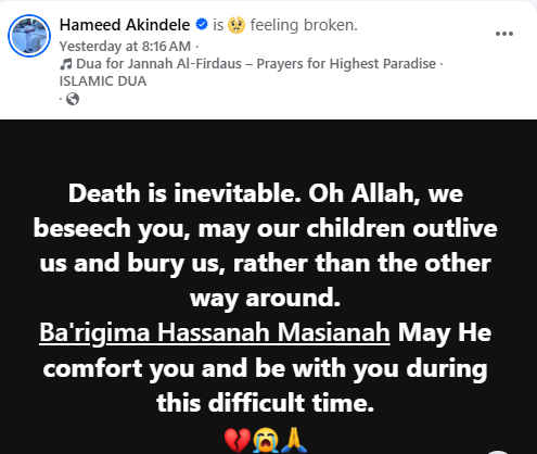 Family and friends mourn as Nigerian woman loses her three children in 2025