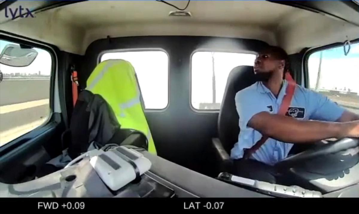 Video captures moment plane landing at airport strikes bakery truck