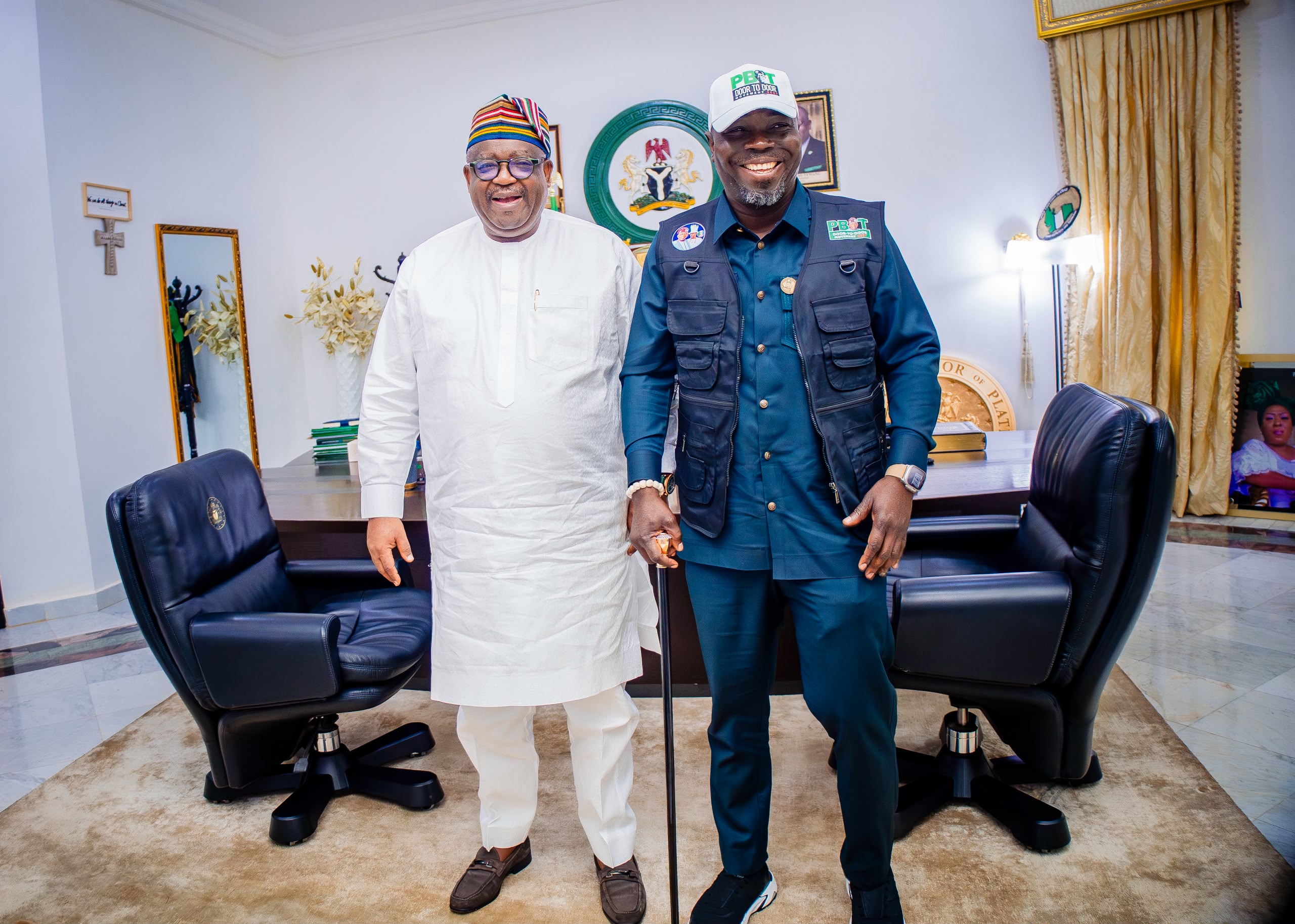 Tompolo Donates 25 Campaign Vehicles As Governor Mutfwang, Apc Chairman Yilwatda Inaugurate Pbat Door-To-Door Movement In Jos