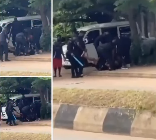 He was having a medical emergency and had gone into convulsion - Edo police speaks on viral video of its officers holding a man down on the road