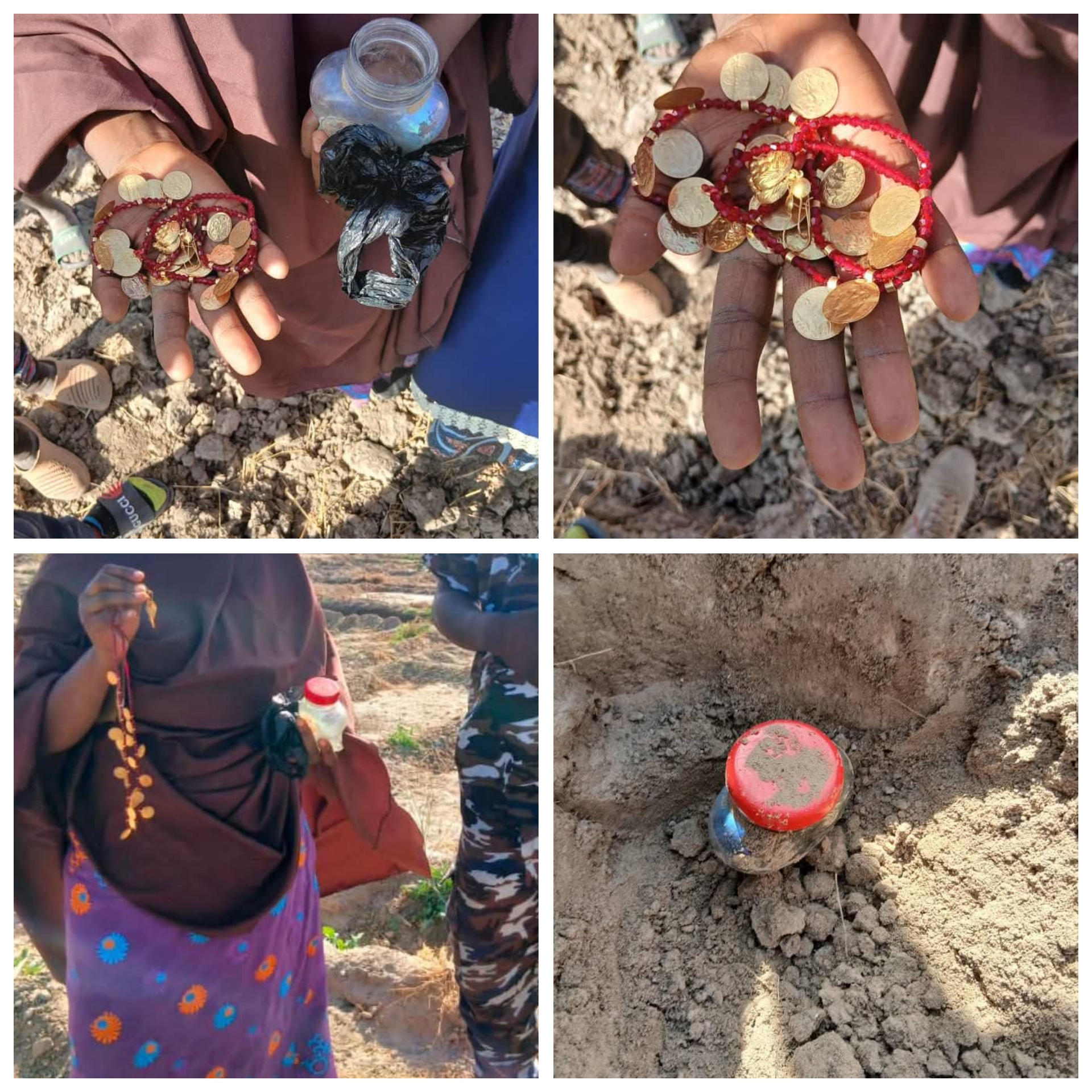 Borno woman returns home after 15 years, unearths N23.6m gold she buried while fleeing Boko Haram attack
