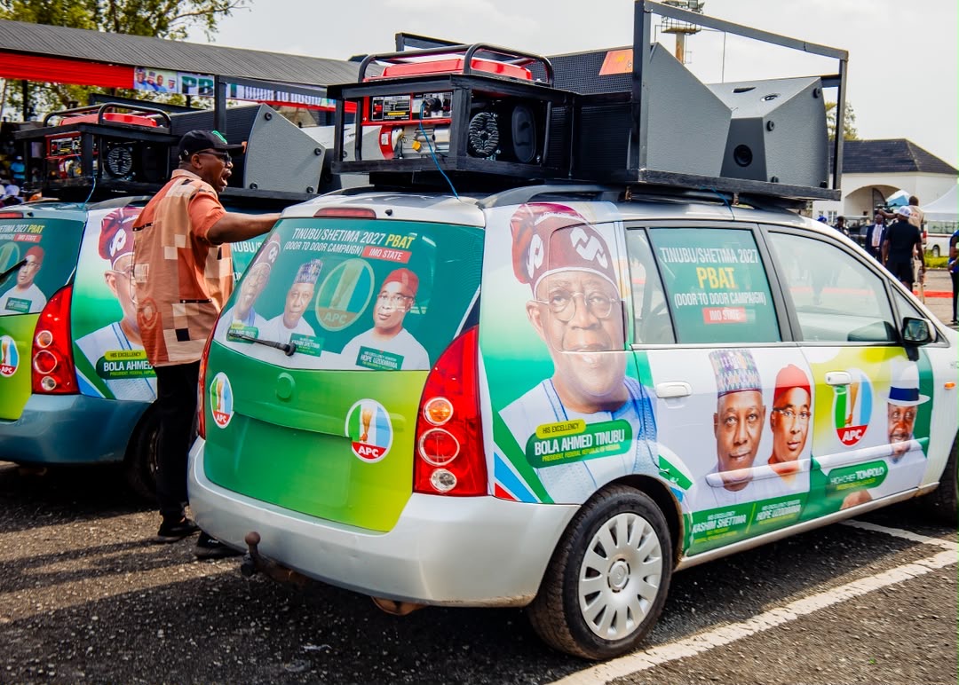 Tompolo Takes PBAT Door-To-Door Movement To Owerri, Deploys 30 Campaign Vehicles As Uzodimma Backs Tinubu’s 2027 Bid
