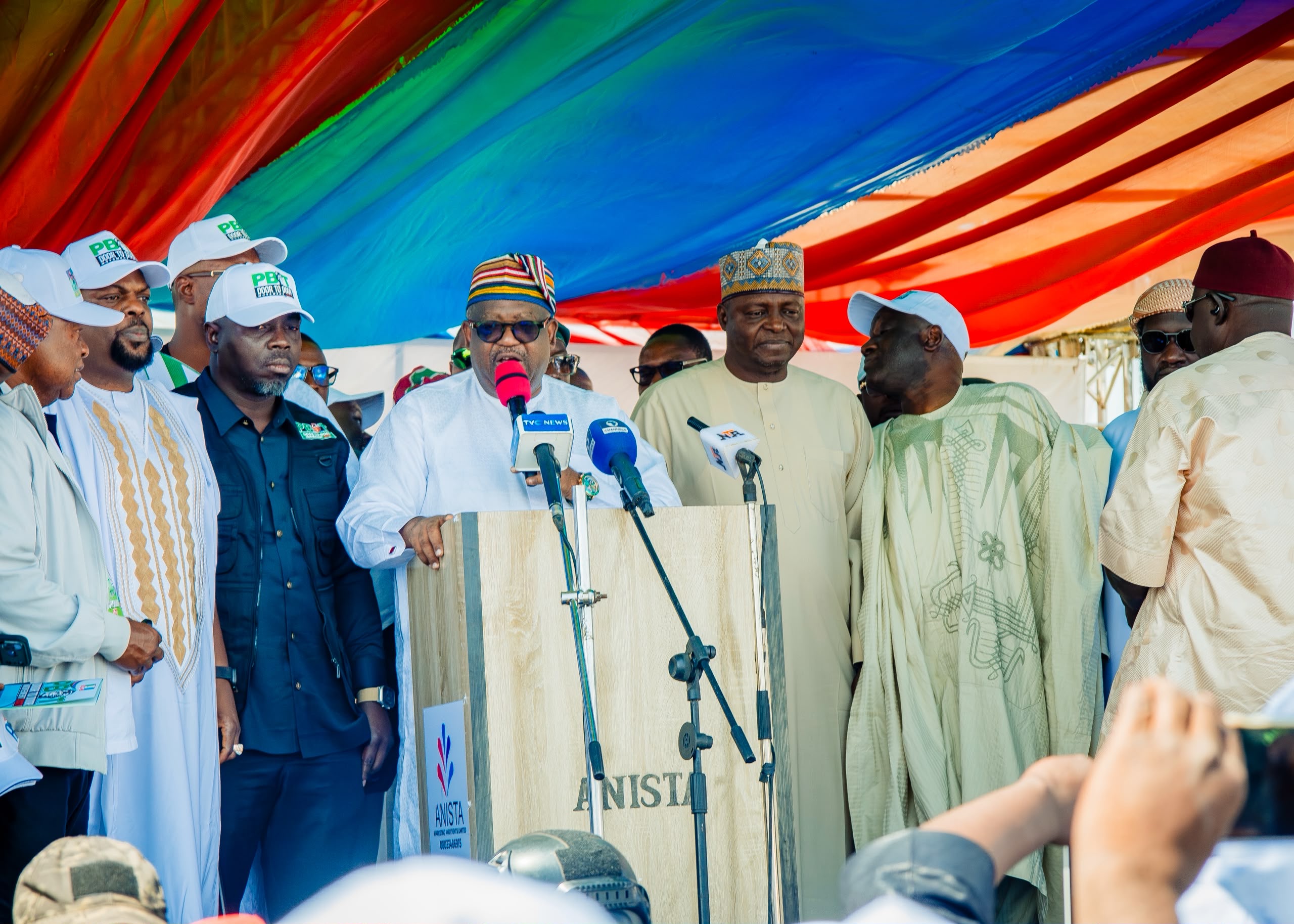 Tompolo Donates 25 Campaign Vehicles As Governor Mutfwang, Apc Chairman Yilwatda Inaugurate Pbat Door-To-Door Movement In Jos
