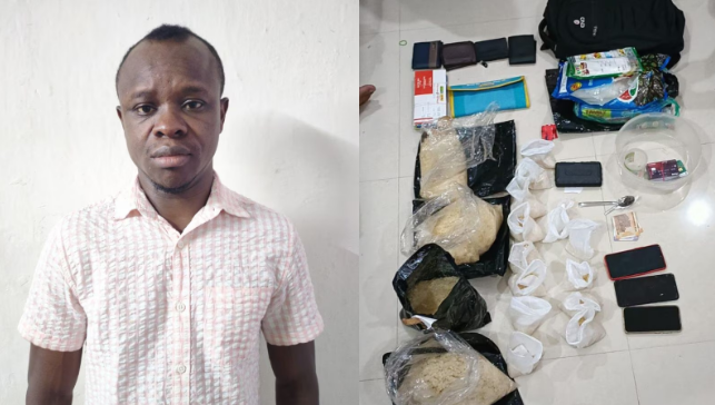 Nigerian national arrested again in India for drug peddling after being released on bail