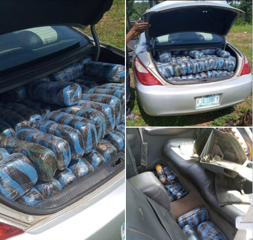 Drug trafficker abandons vehicle as troops foil drug movement in Nasarawa