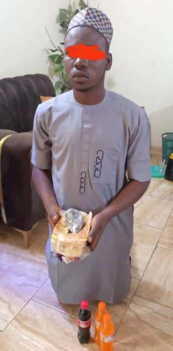 20-year-old man arrested over alleged attempt to smuggle Indian hemp to inmates at Kano court