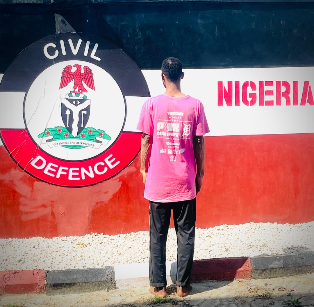 NSCDC arrests man for allegedly def!ling his 12-year-old stepdaughter in Osun