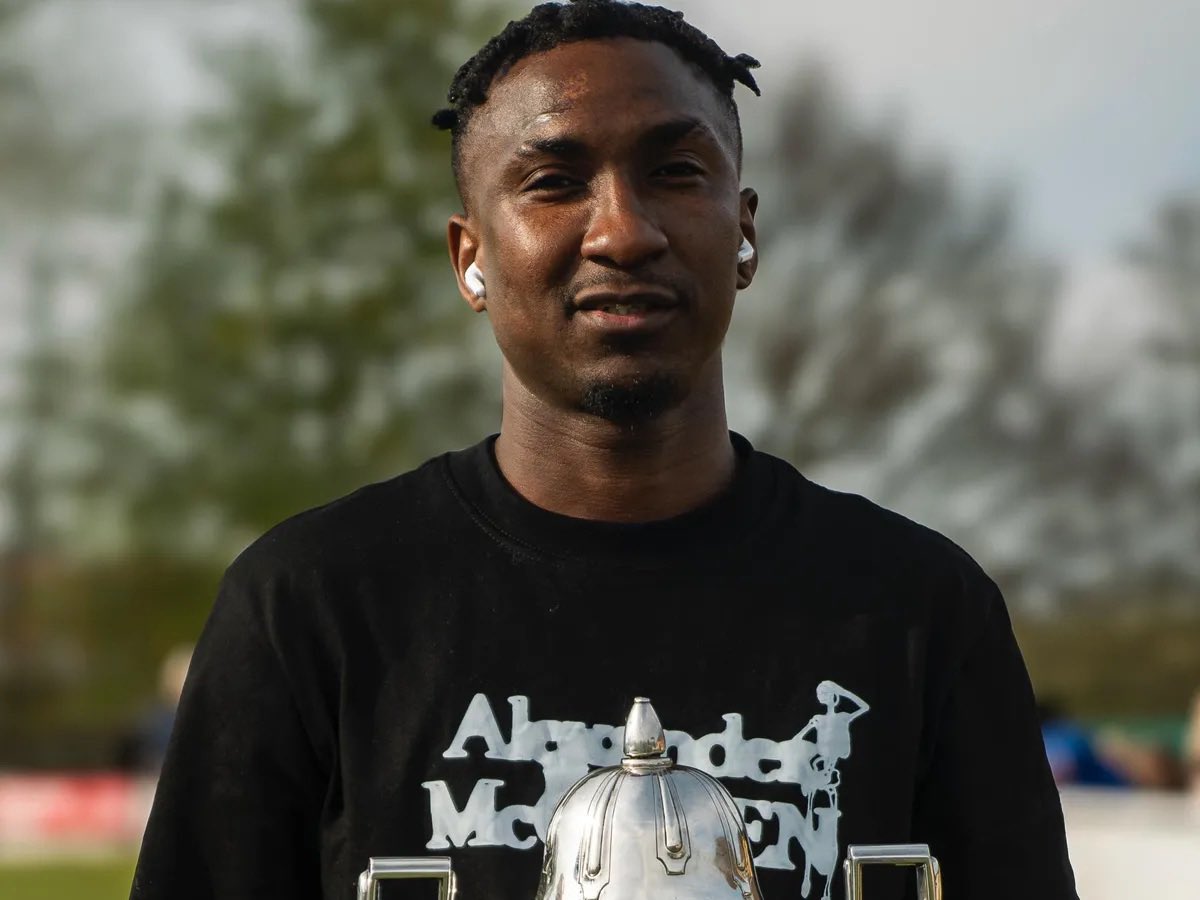 Saburi Adeniji during a match