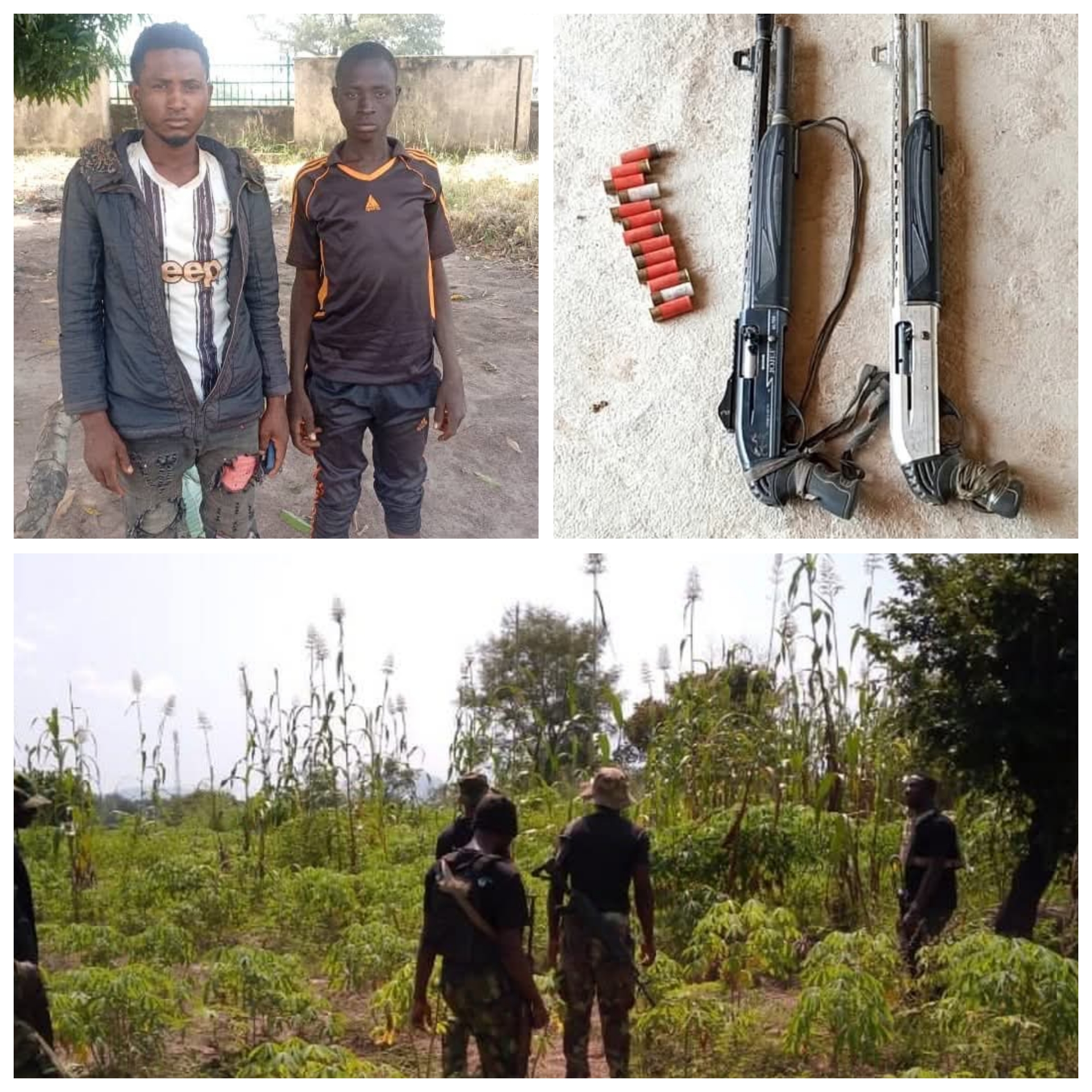 Troops foil robbery attack, rescue abducted victims and recover weapons in Taraba
