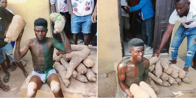 Suspected yam thief nabbed in Benue market